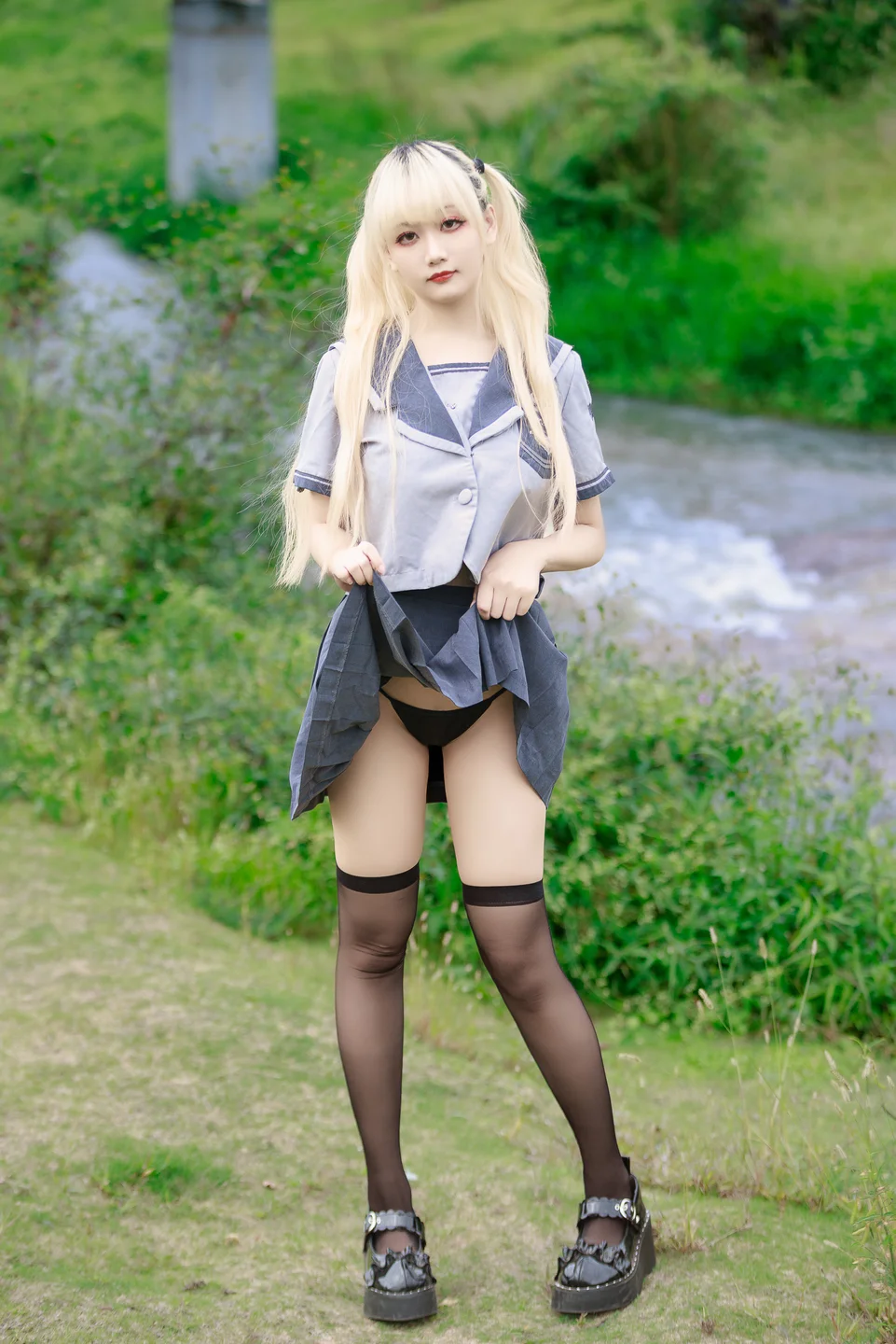 阿雪雪 - No.024 湿地JK [78P-1.77GB] tg@simisebaisi 【丝足阁】017.webp